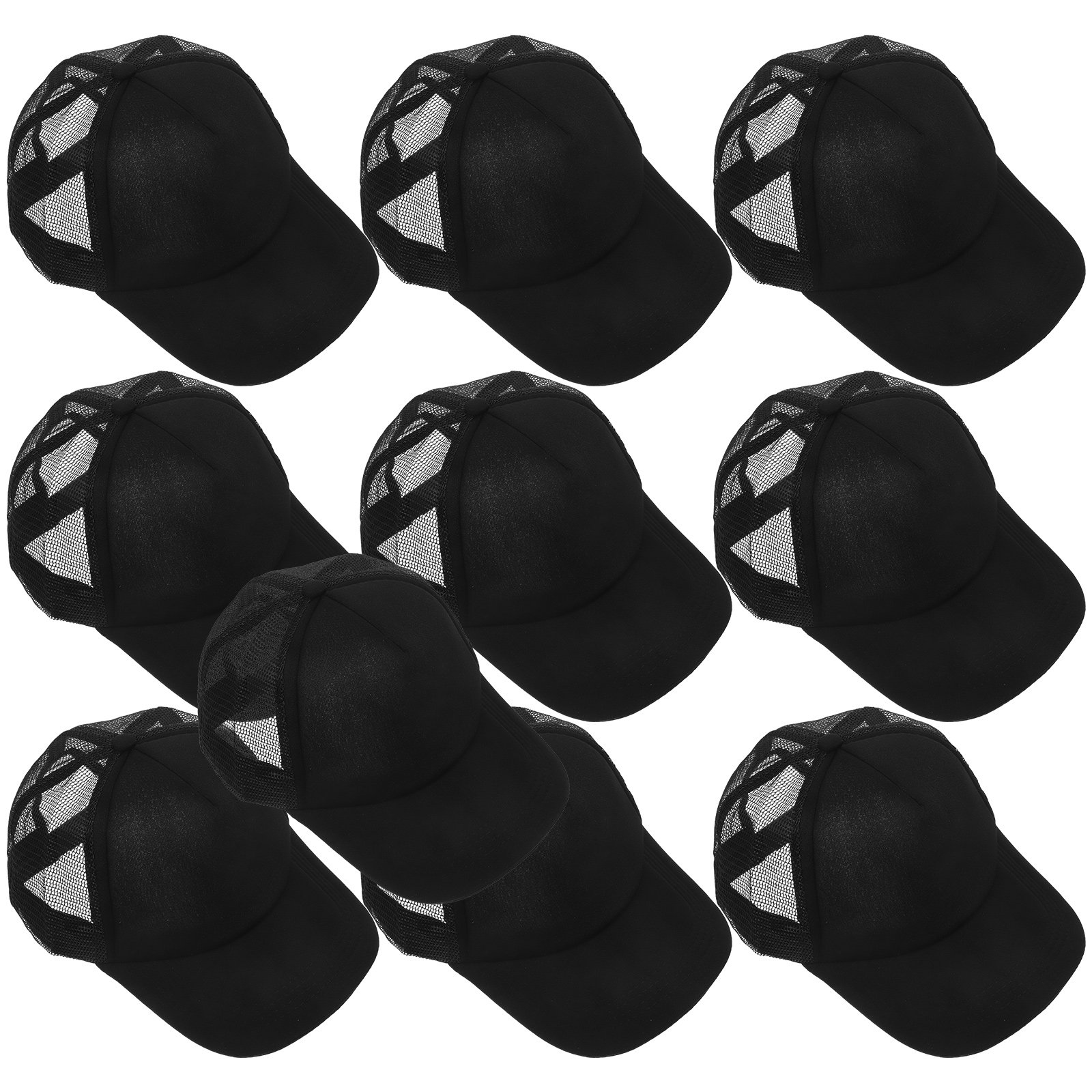 Hat Sublimation Blank - 10 шт. пустых бейсболок из сетчатой