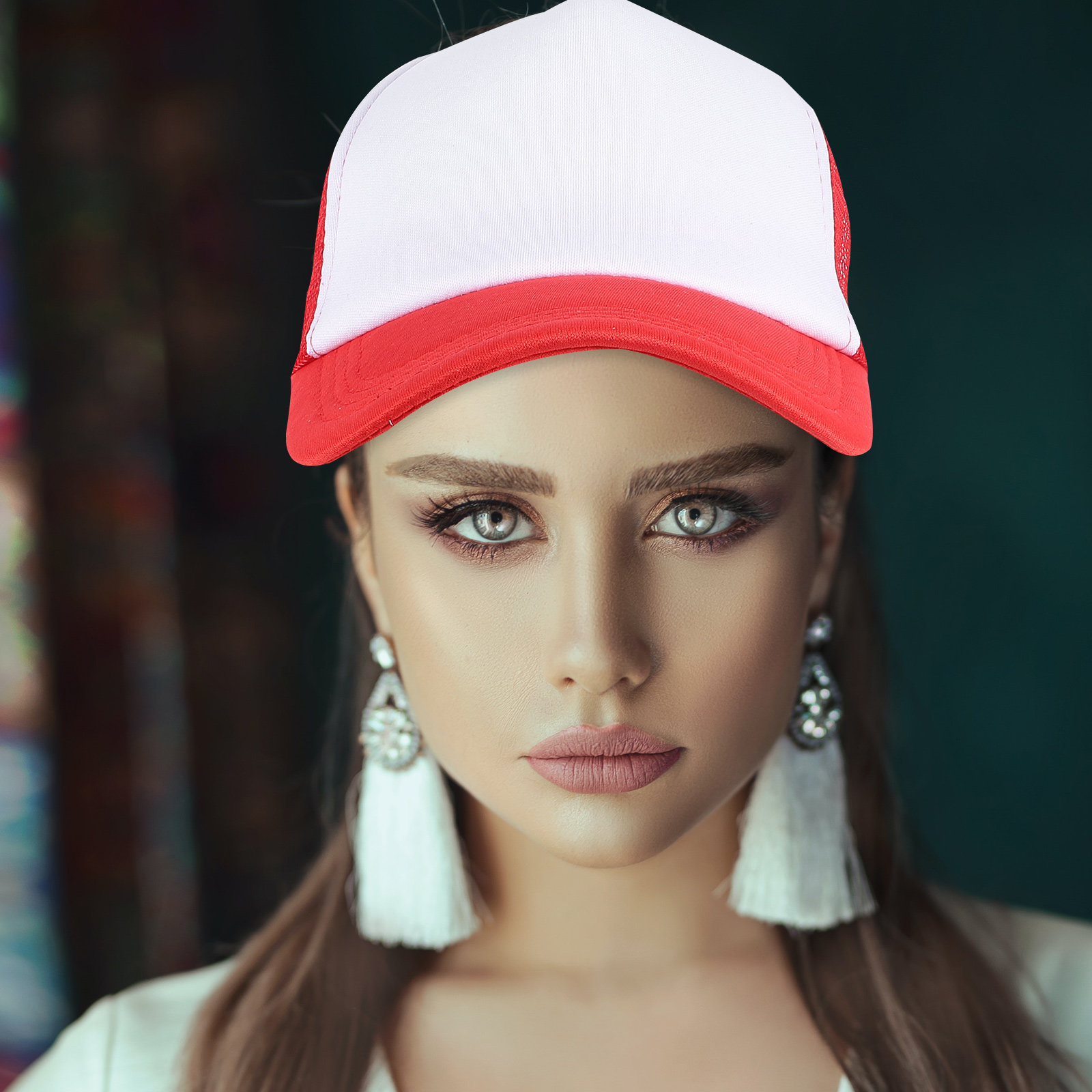 Hat Sublimation Blank - 10 шт. пустых бейсболок с сеткой