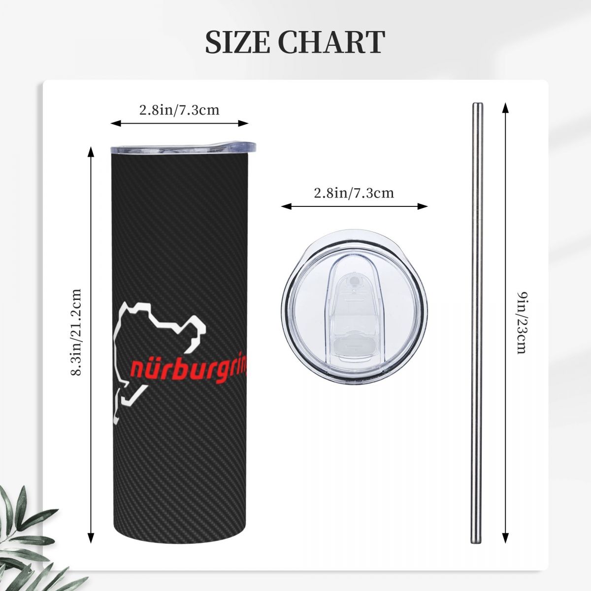 Термокружка Nurburgring из угл – обзор и цена Tumbler 20Oz White