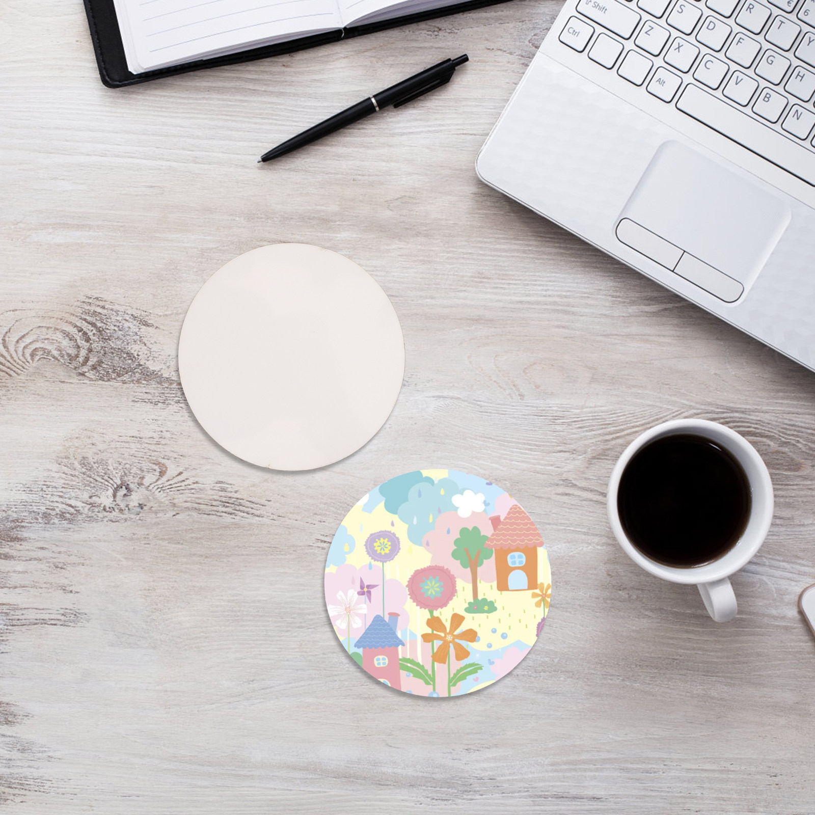 10 шт. деревянных подставок дл – обзор и цена Coaster Sublimation Blank